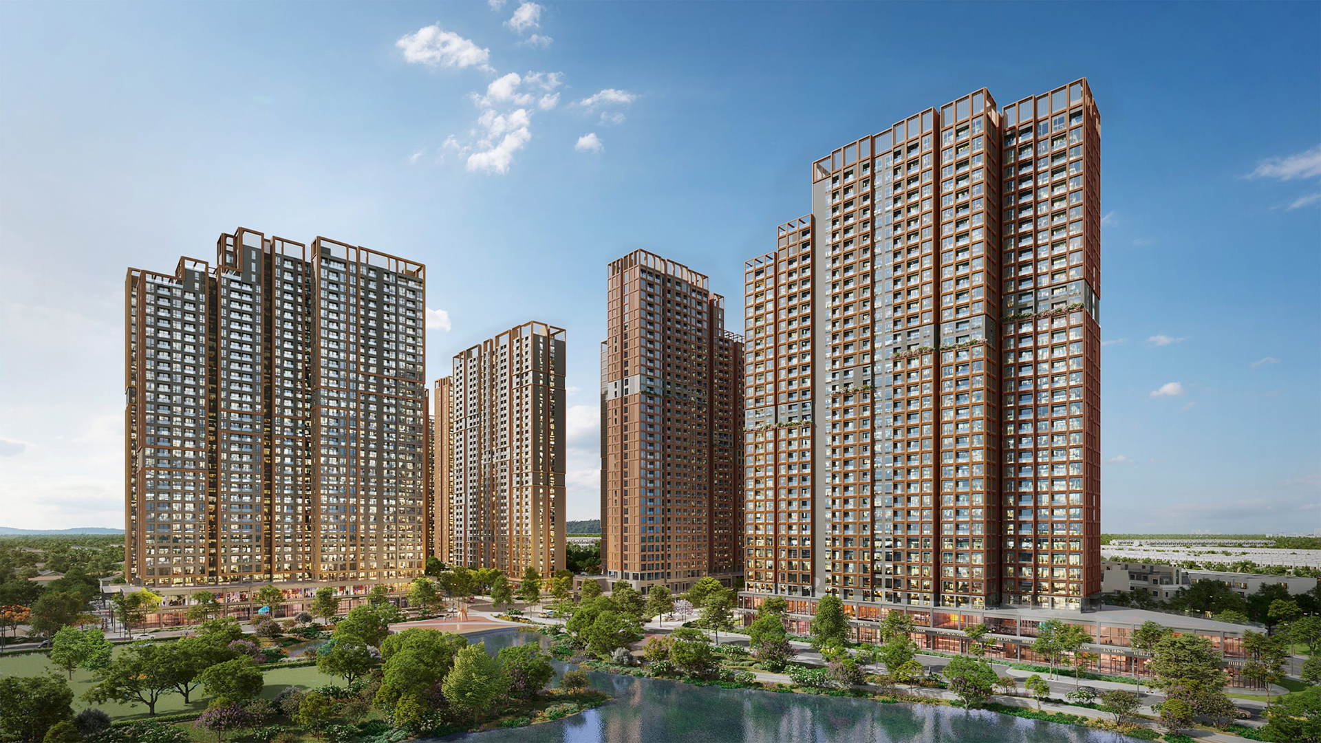 nhà mẫu The Cityon